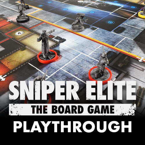 Sniper Elite: The Board Game Playthrough with the Dice Tower!